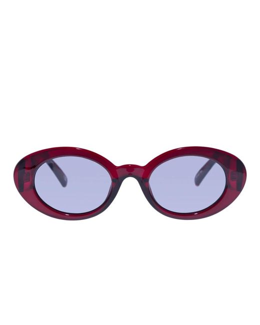 Le Specs Purple Sunglasses