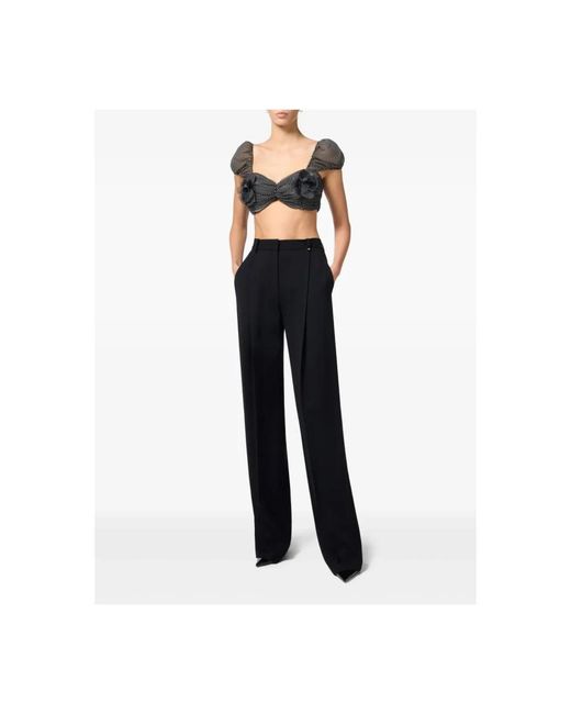 Elisabetta Franchi Gray Blouses