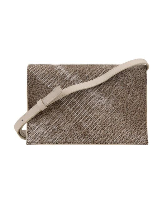 Shoulder Bags Borbonese de color Brown