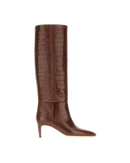 Paris Texas Brown High Boots