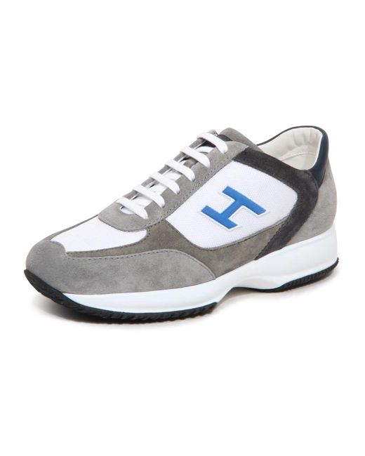 Hogan Interactive H Flock Qh6 Sneakers in Blue für Herren