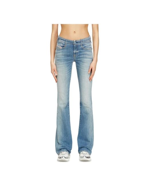 DIESEL Blue Flared Jeans