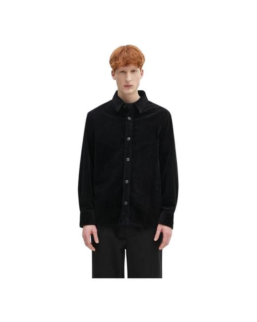 A.P.C. Casual Hemden in het Black voor heren