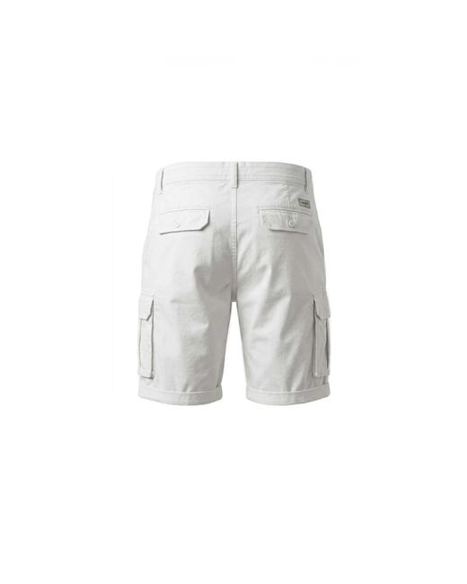 40weft Nick Cargo Bermuda in het Gray voor heren