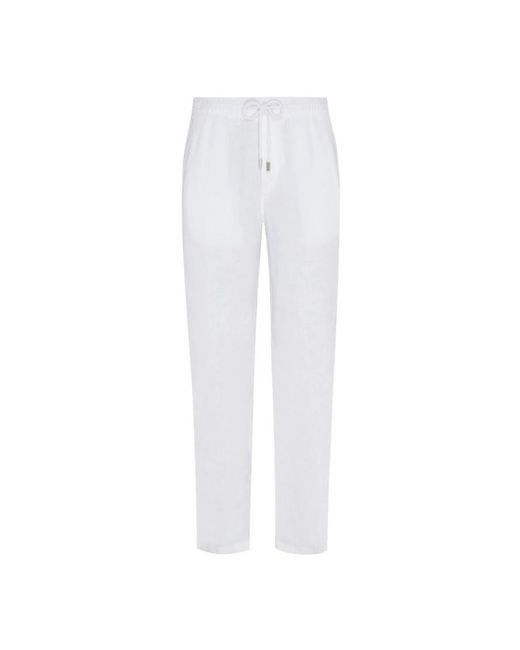 Vilebrequin White Slim-Fit Trousers for men