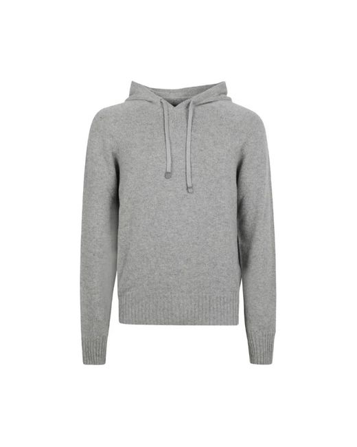 Tom Ford Gray Round-Neck Knitwear for men