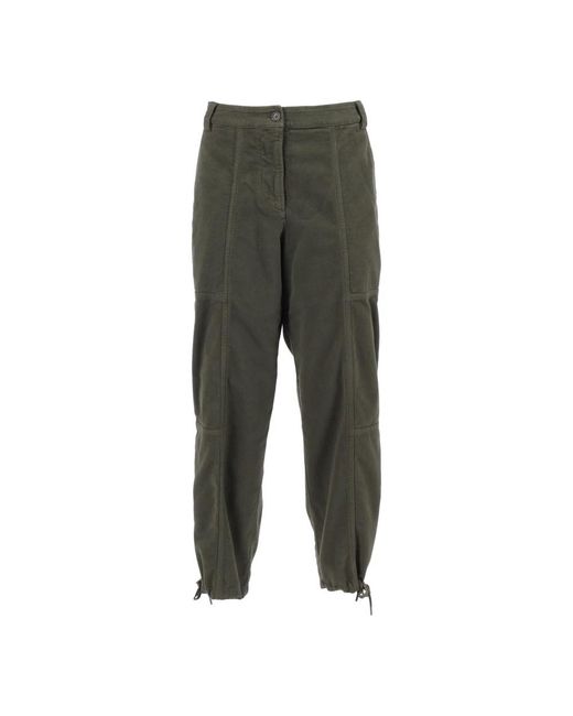 Aspesi Green Tapered Trousers