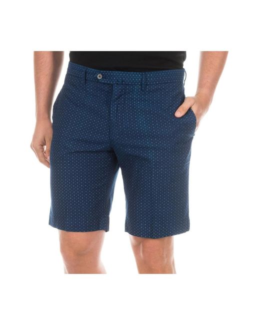 Hackett Blue Casual Shorts for men