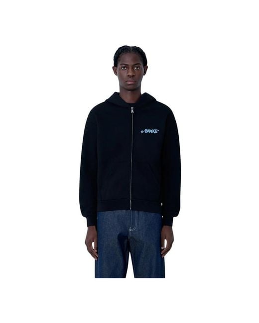 AWAKE NY Blue Zip-Throughs for men