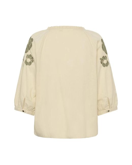 Blouses Cream de color Natural