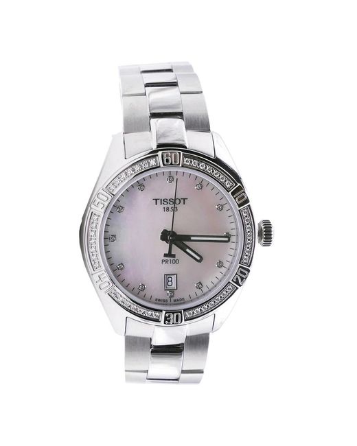 T1019106111600 - orologio donna di Tissot in Metallic