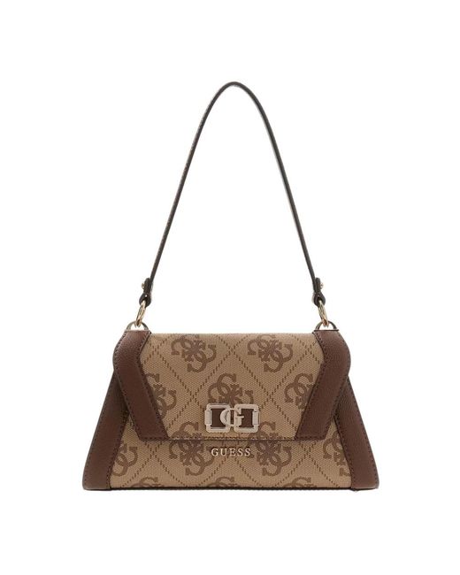Guess Brown Shoulder Bags