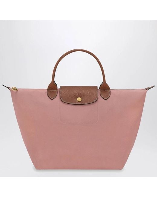 Longchamp Pink Shopping Bags