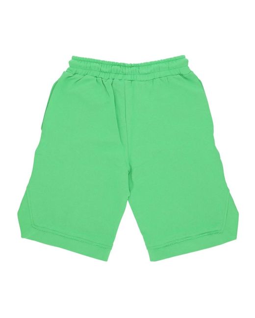 DISCLAIMER Kurzer limetten-lila streetwear anzug in Green für Herren