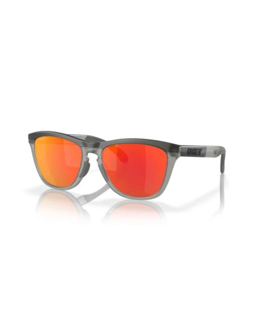 Oakley Red Iconic Sporty Sunglasses Collection