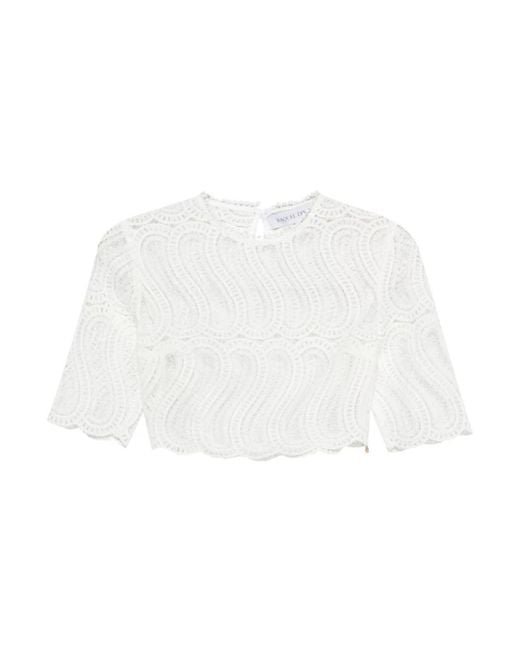 Raquel Diniz White Blouses