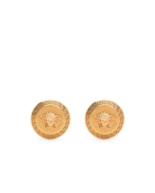 Earrings di Versace in Metallic