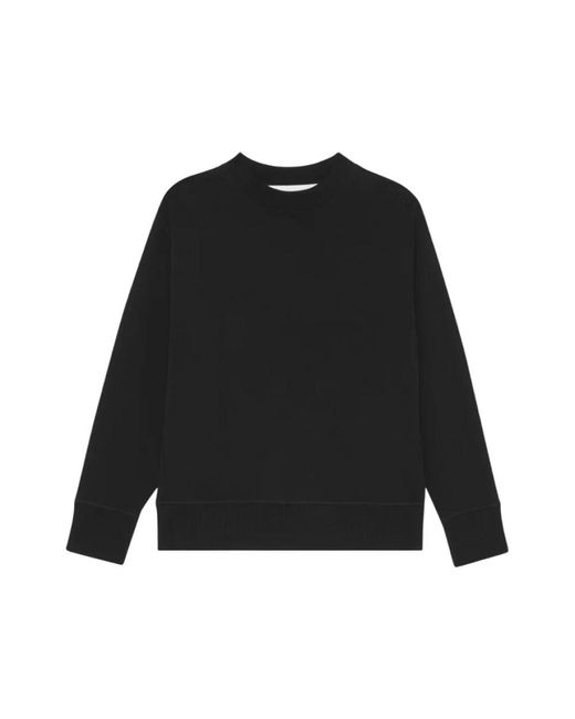 Etudes Studio Relax Crewneck Schwarzer Sweatshirt in Black für Herren