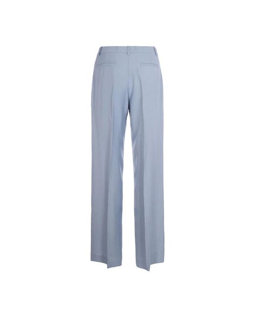 P.A.R.O.S.H. Blue Wide Trousers