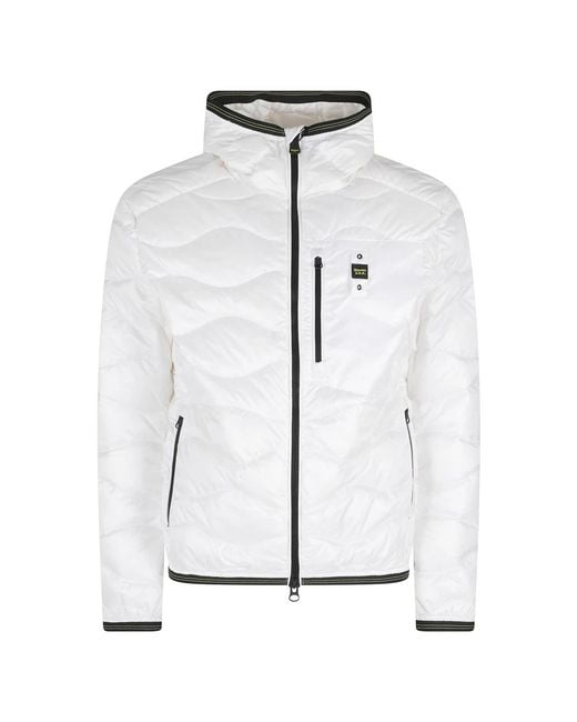 Blauer White Winter Jackets for men