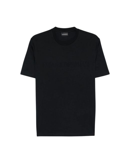 Emporio Armani Black T-Shirts for men