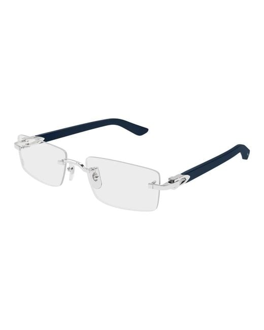 Cartier Blue Glasses for men