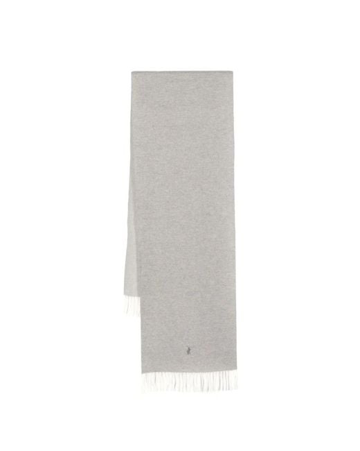 Polo Ralph Lauren Gray Winter Scarves