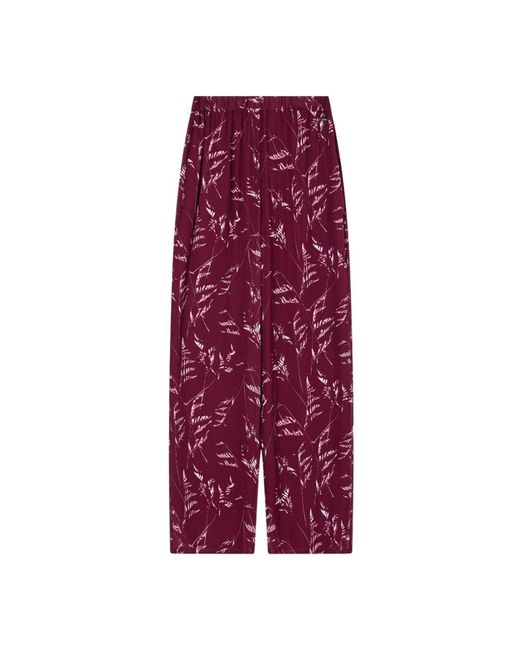 ARMANI EXCHANGE Wide Trousers in het Purple
