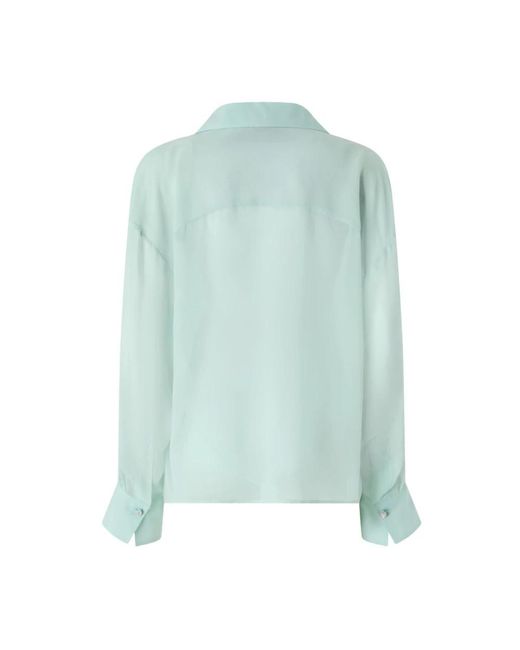 Pinko Overhemden ,Groen Shirts in het Green