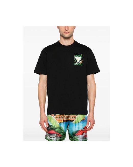 Tops > t-shirts Casablancabrand pour homme en coloris Black