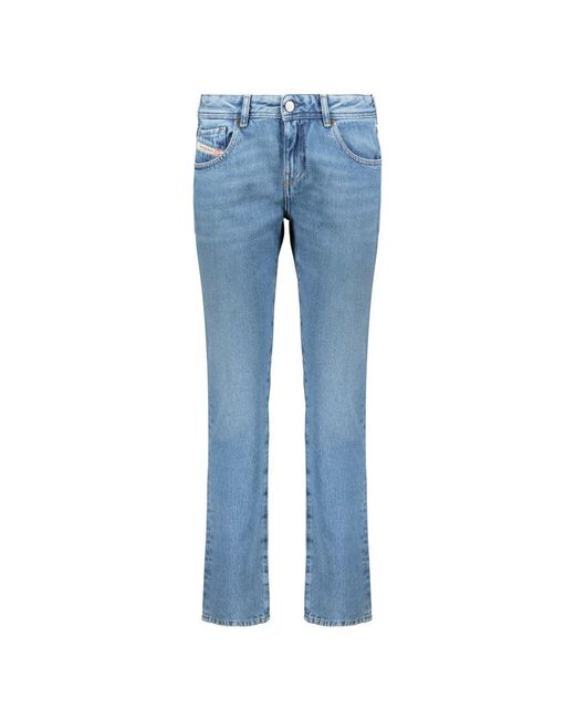 DIESEL Blue Straight Jeans