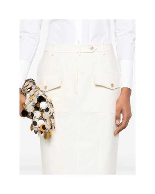 Tom Ford Rokken Rok Met Achtersplit in het White