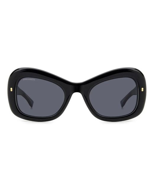DSquared² Black Oversized Sunglasses
