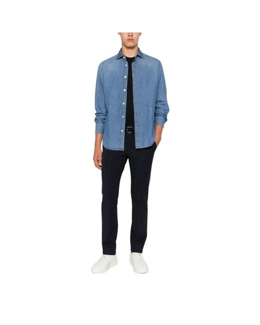 Jacob Cohen Blue Chinos for men