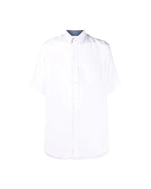 Paul & Shark White Short Sleeve Shirts for men