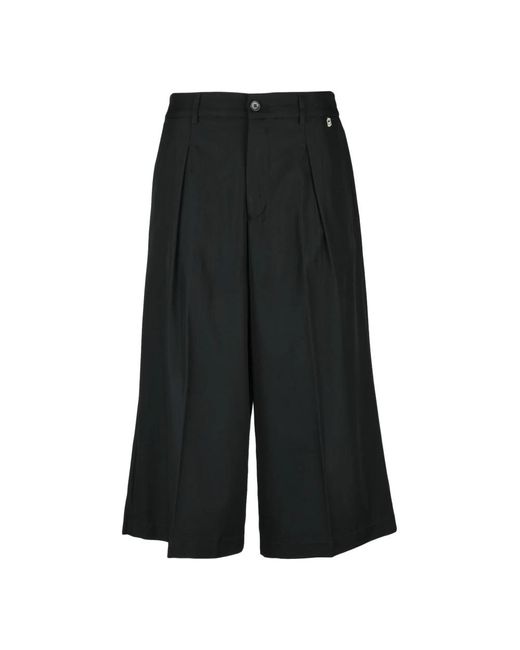 Wide Trousers Liu Jo de color Black
