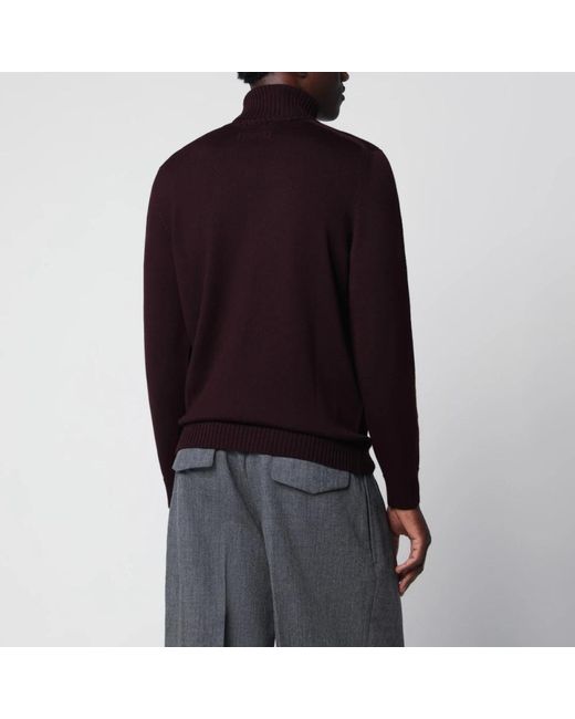 Drumohr Black Turtlenecks for men