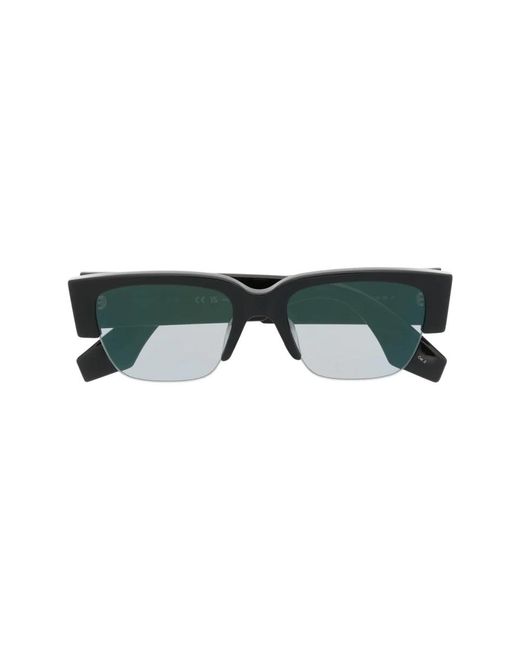 McQueen Green Sunglasses