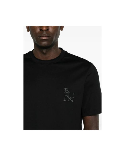 Brioni Black T-Shirts for men