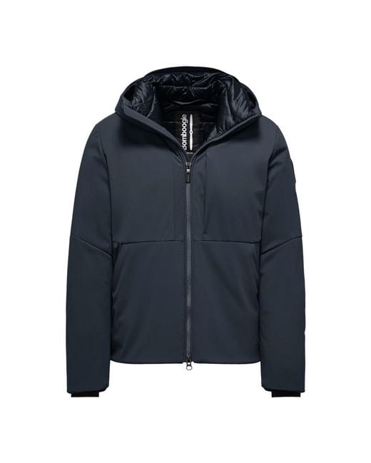Bomboogie Jassen ,Blauw ,Nylon Tokyo Jacket in het Blue voor heren