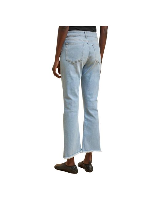 Liviana Conti Blue Cropped Jeans