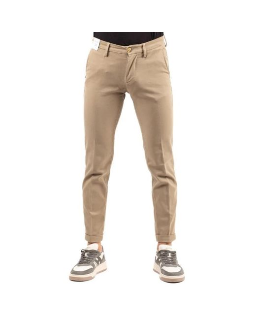 Re-hash Natural Slim-Fit Trousers for men