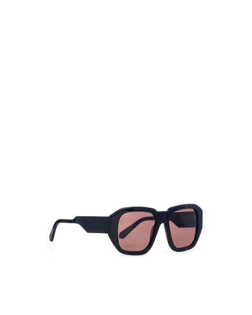 Facehide Accessoires ,Rood ,Stijlvolle Zonnebril Voor Zonnige Dagen in het Pink