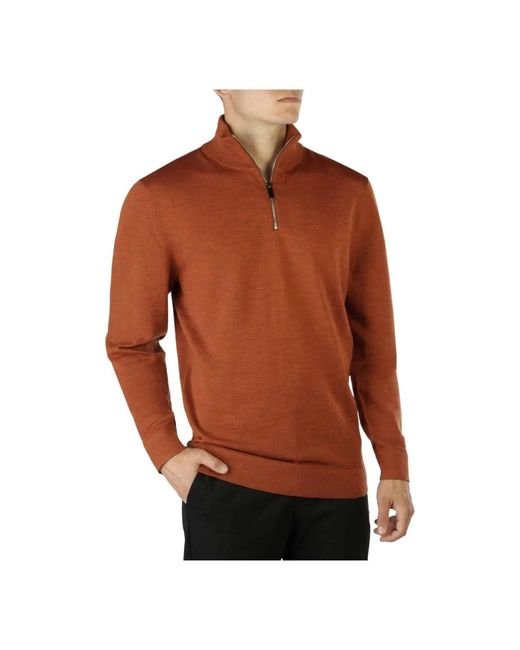 Knitwear > turtlenecks Calvin Klein pour homme en coloris Brown