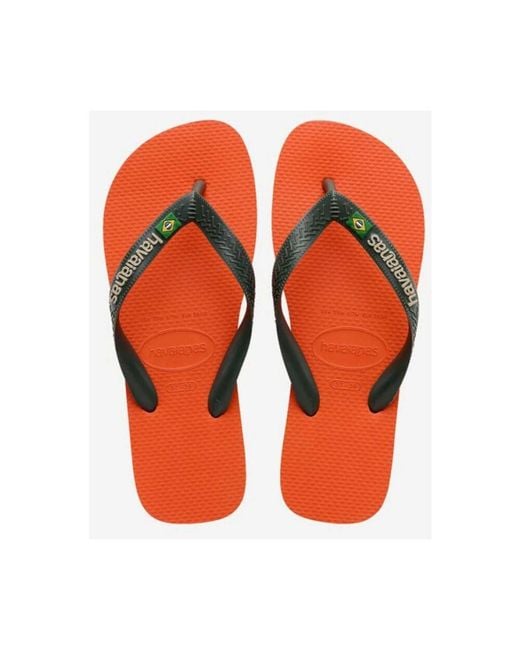 Flip Flops Havaianas pour homme en coloris Red