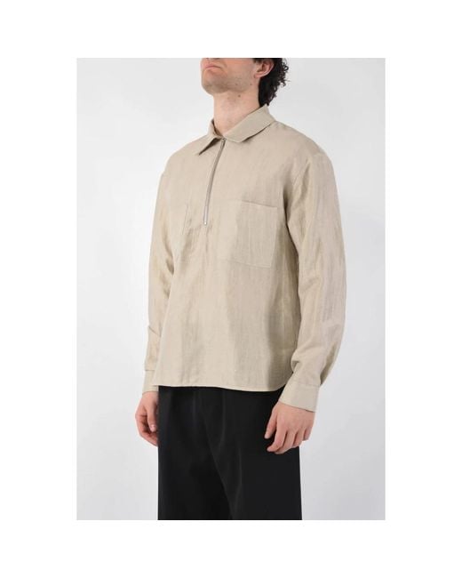 Mauro Grifoni Natural Casual Shirts for men