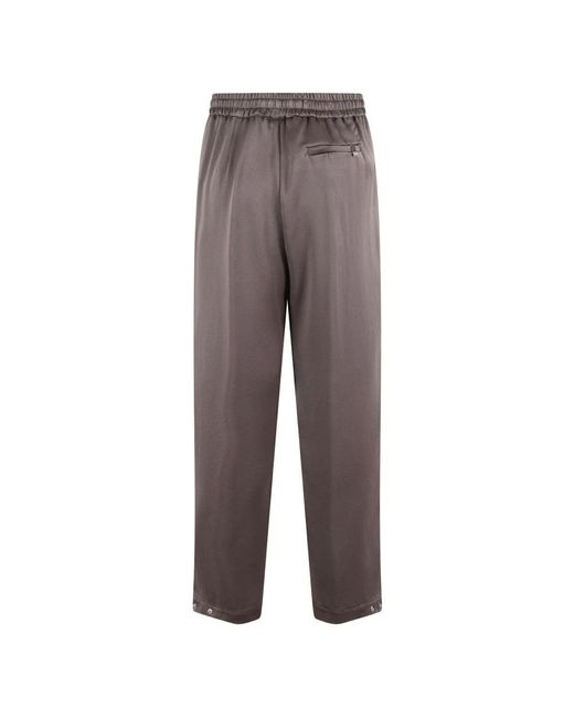 Wide Trousers Herno de color Gray