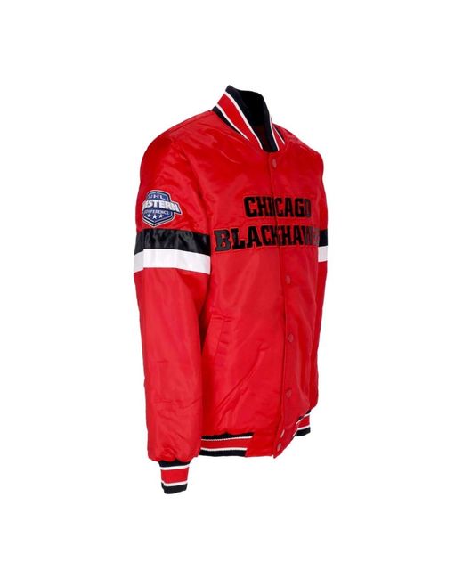 Starter Bomber Jackets in het Red voor heren