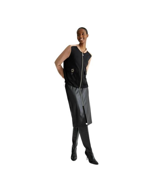 Liu Jo Zip-Throughs in het Black