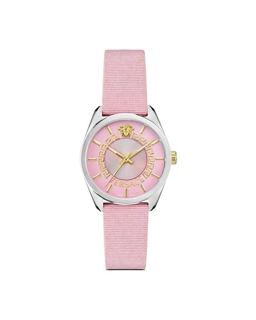 Watches Versace de color Pink